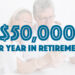 How much super do I need to retire on $50,000 a year?