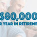 How much super do I need to retire on $80,000 a year?